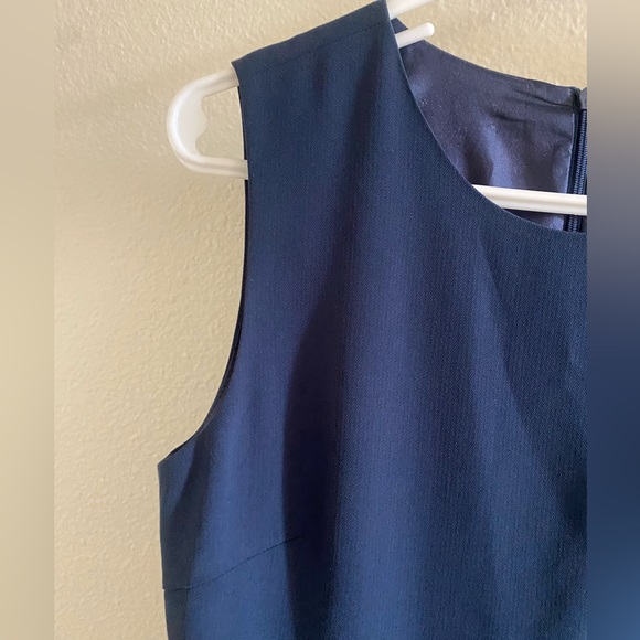 Blaque Label Women Sleeveless A-Line Dress Navy Blue Size Small - Picture 5 of 9